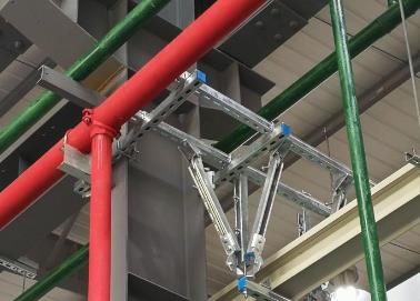 湖南该抗震支架的整体式支吊架结构协调性好